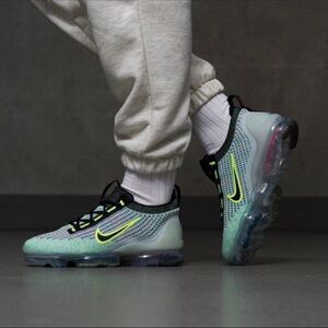 ✔️New✔️ NIKE Air VaporMax 2021 FK Next Nature Volt Photo Blue